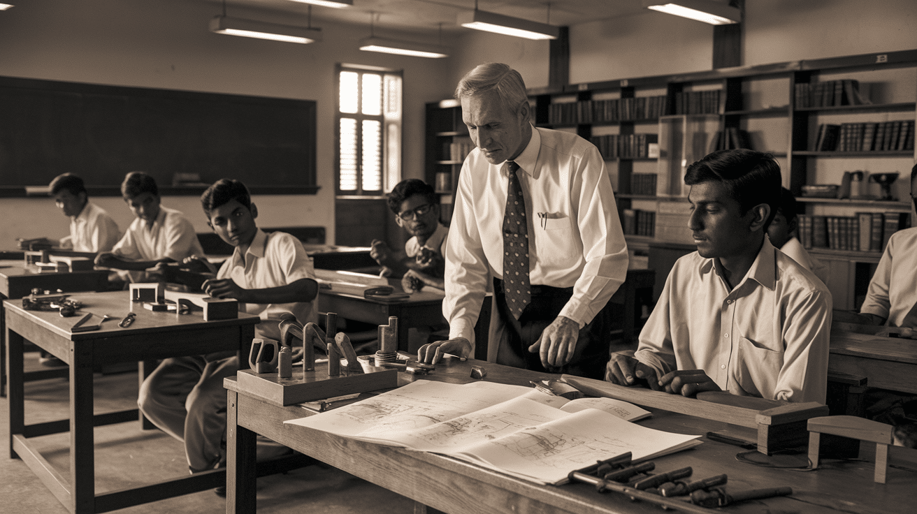 Technical education before 1947