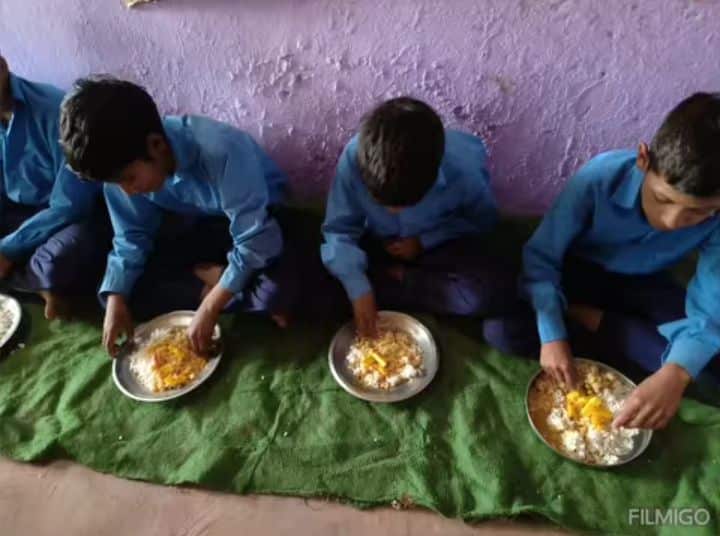 Mid day meal in west bengal