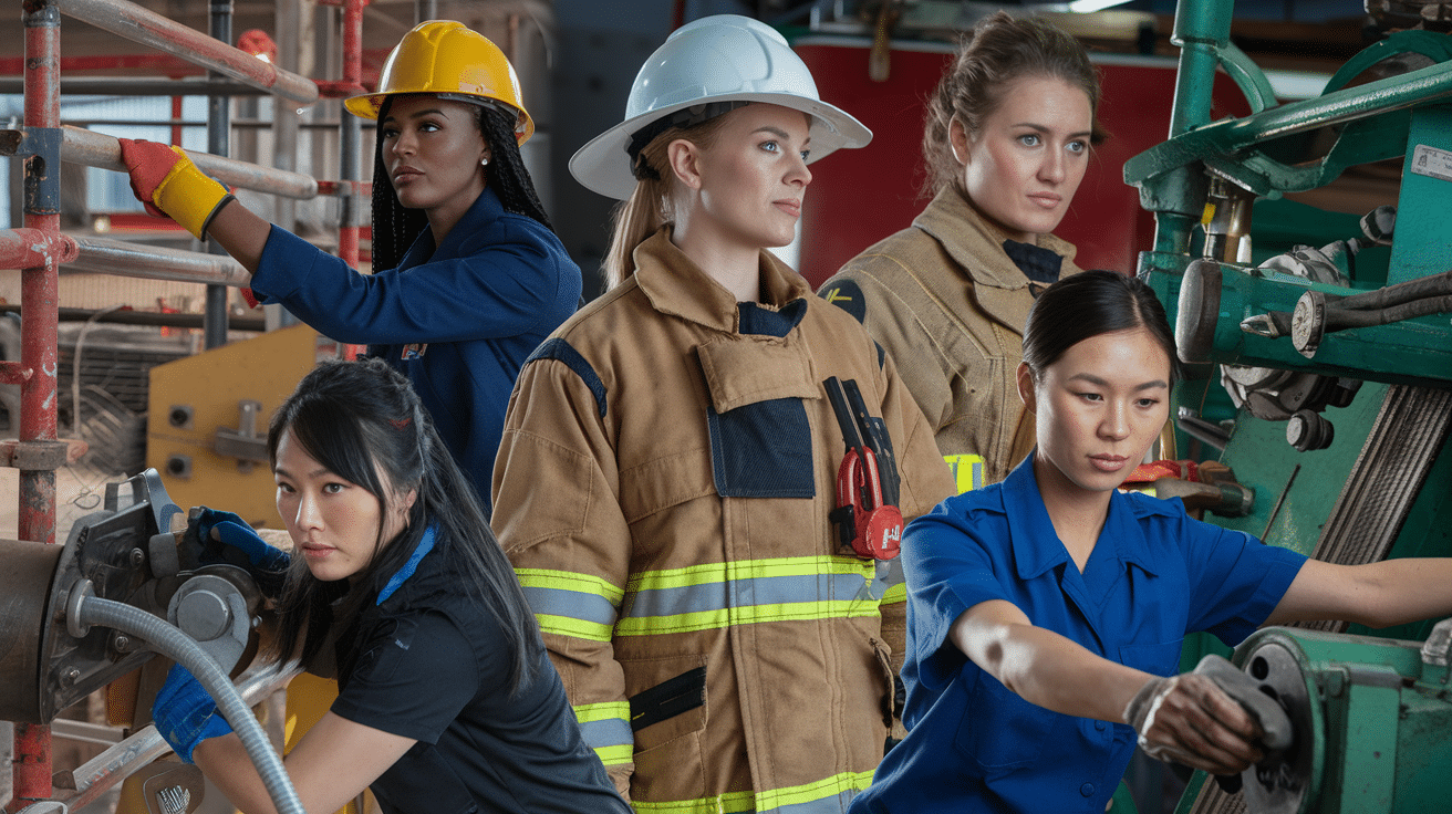Hard working jobs for women