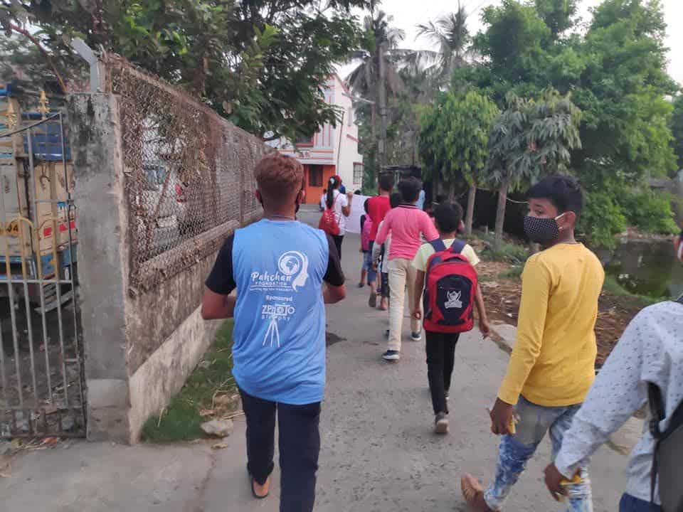 Sanitation and hygiene for homeless children
