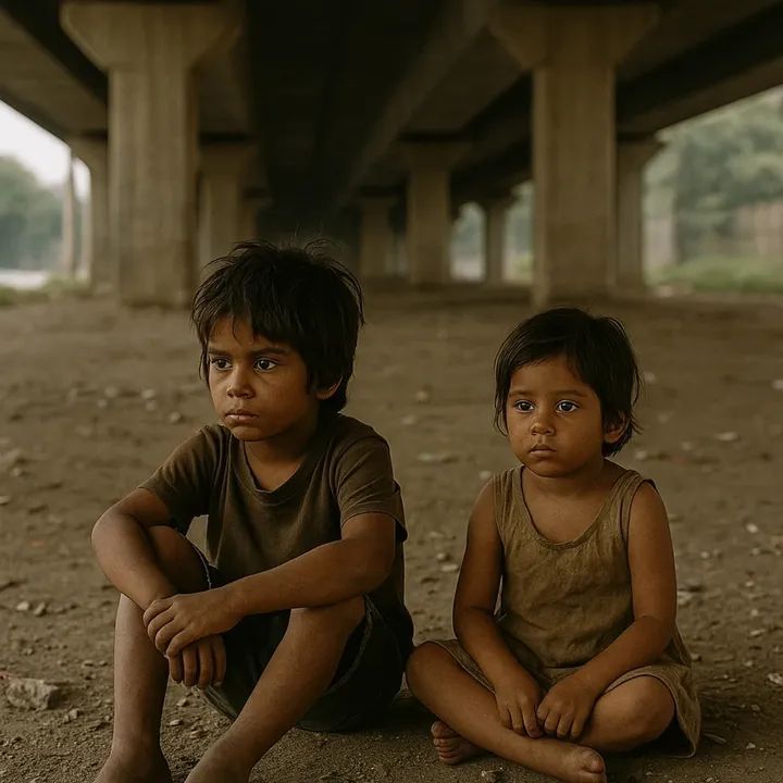 Street children trafficking awareness