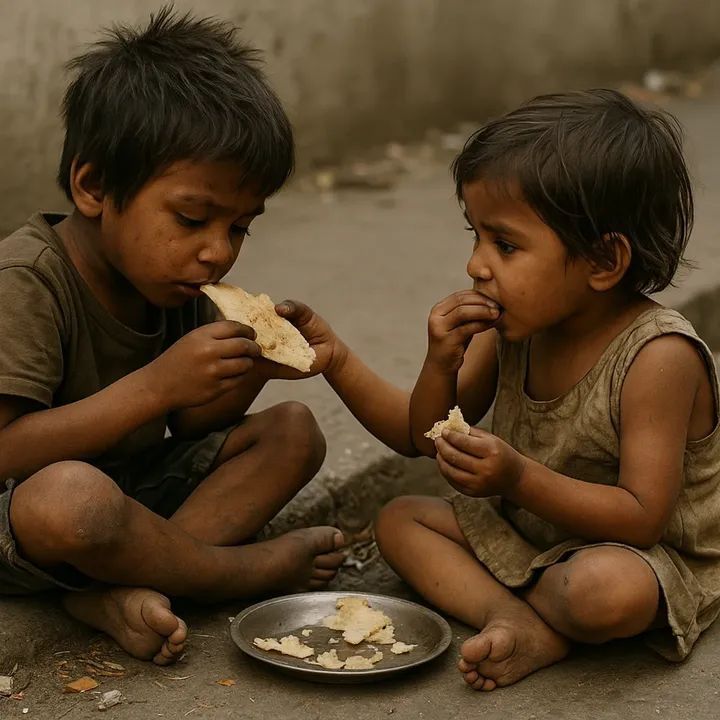 Street children trafficking awareness