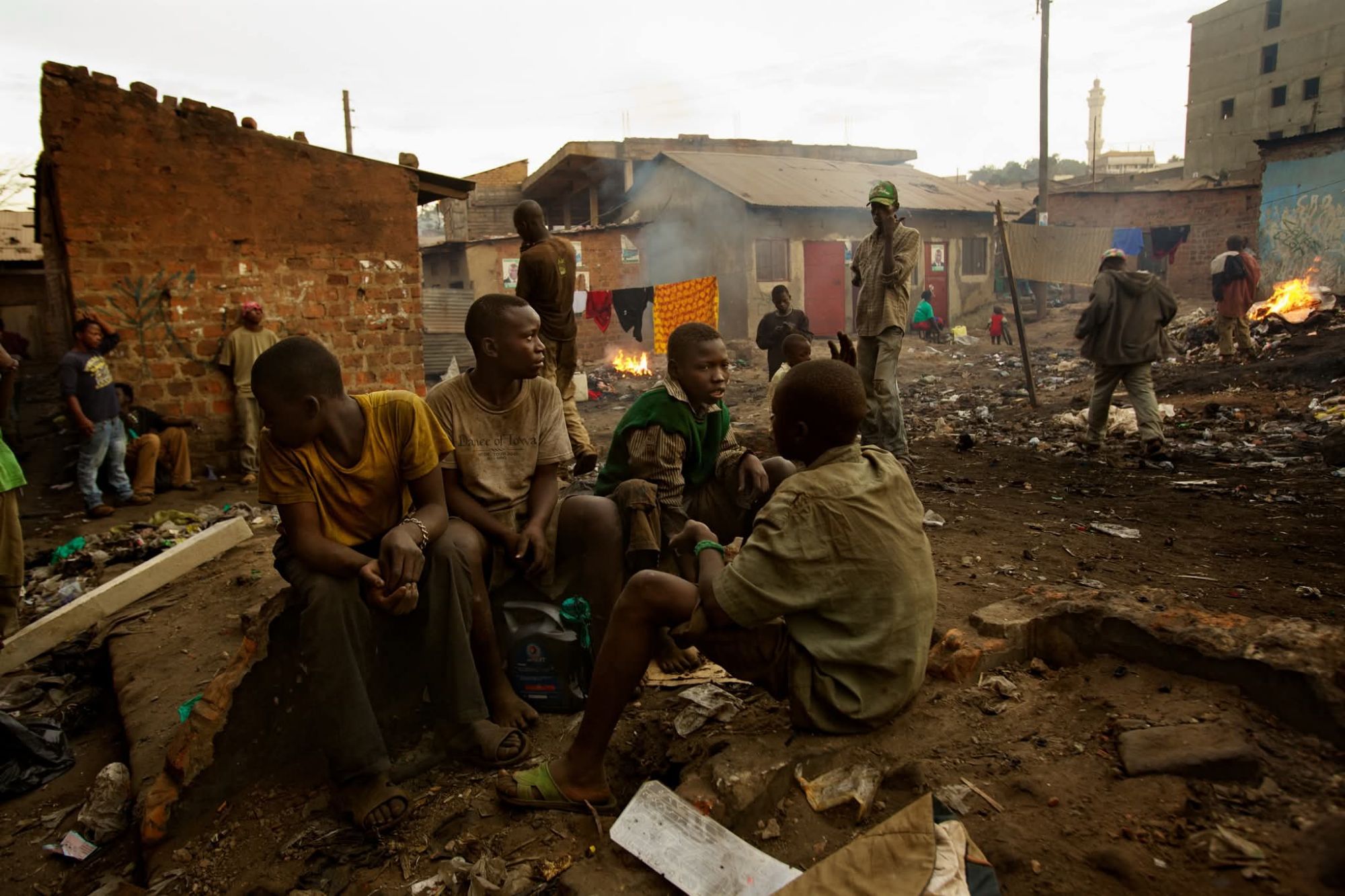 Street children trafficking awareness