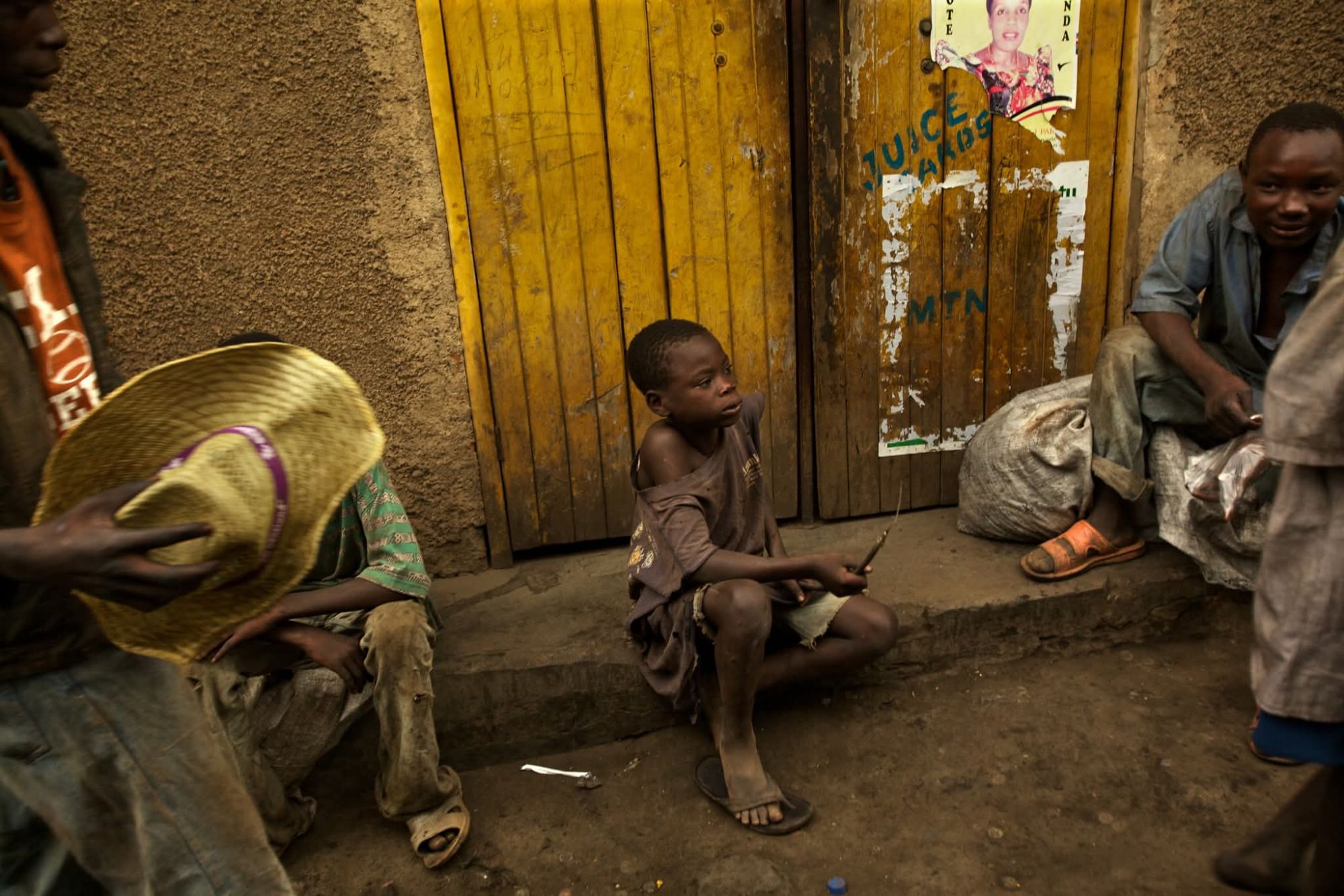 Street children trafficking awareness