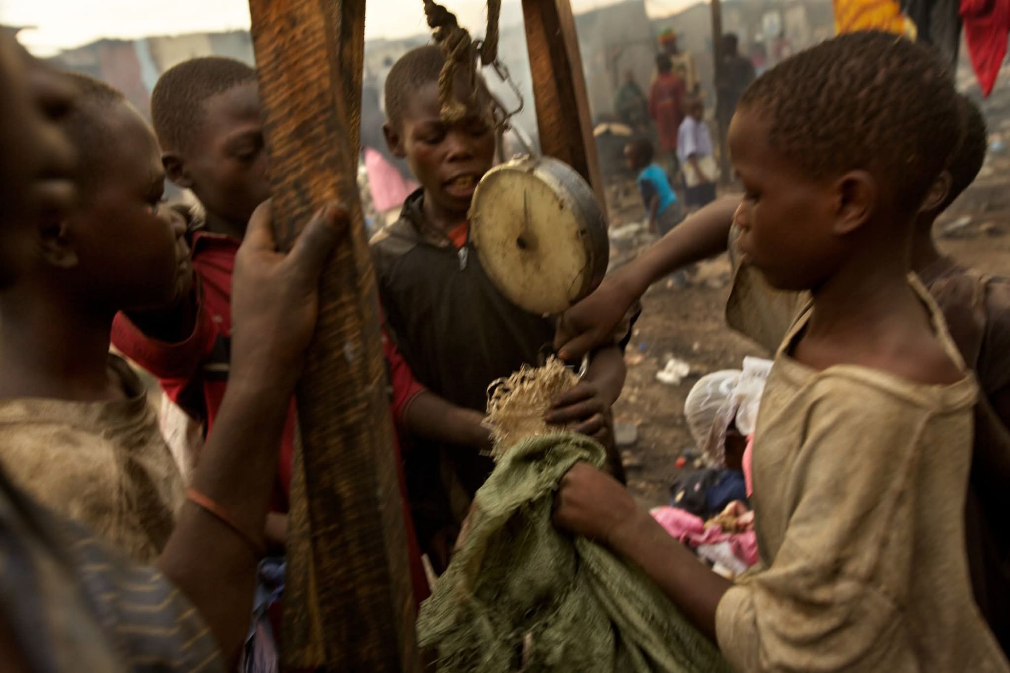 Street children trafficking awareness