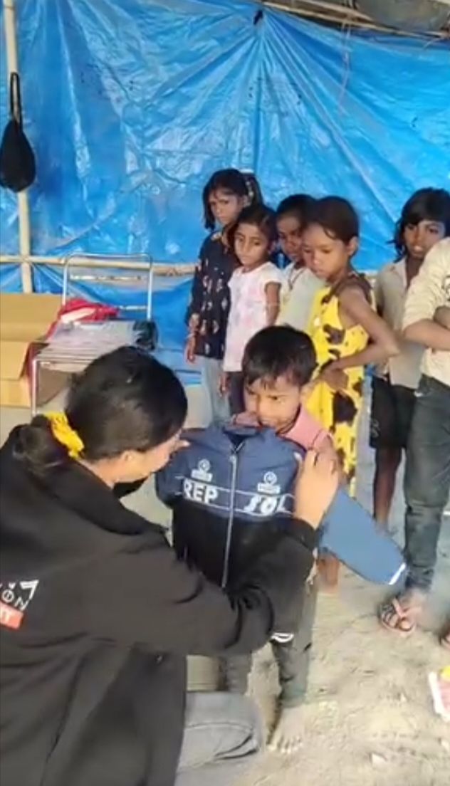 Homeless children in India