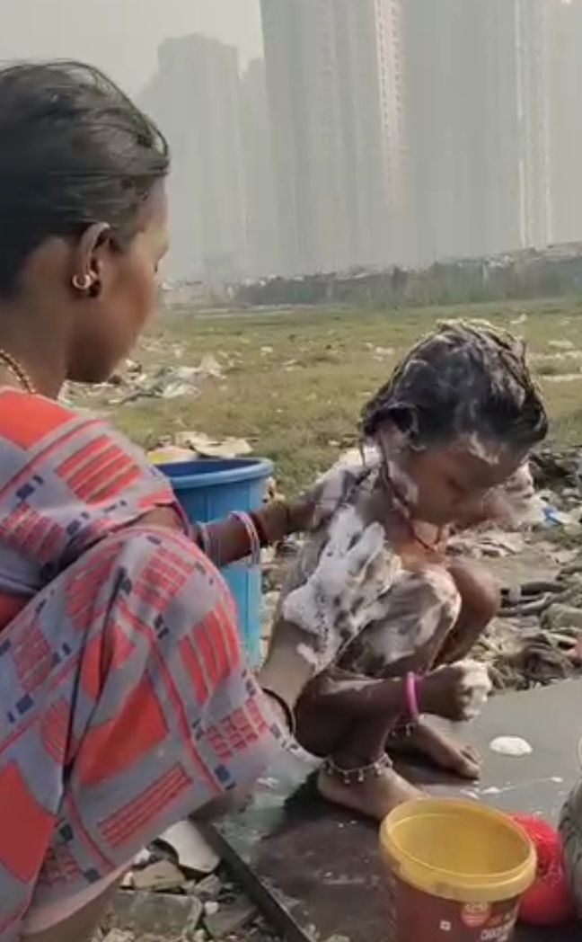 Homeless children in India