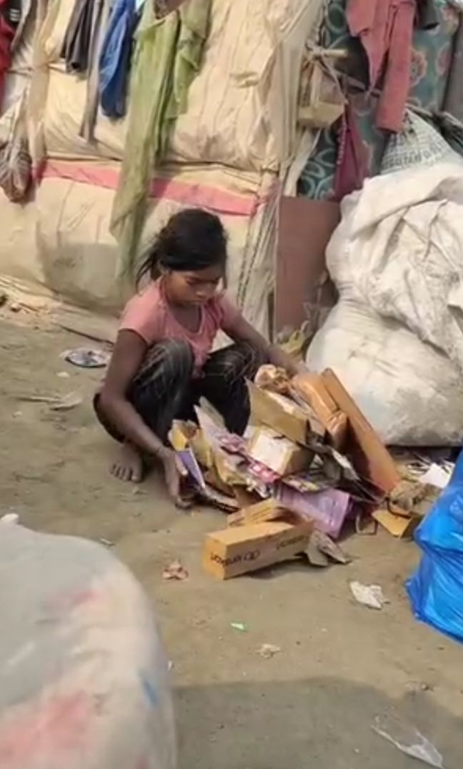 Homeless children in India