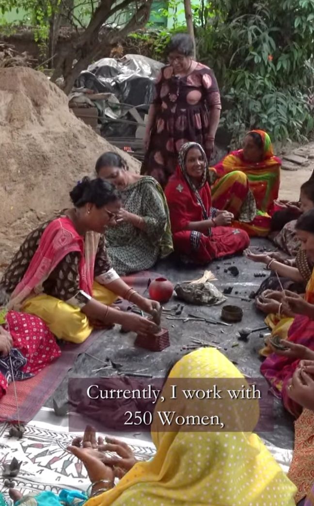 Role of women in handicrafts in India