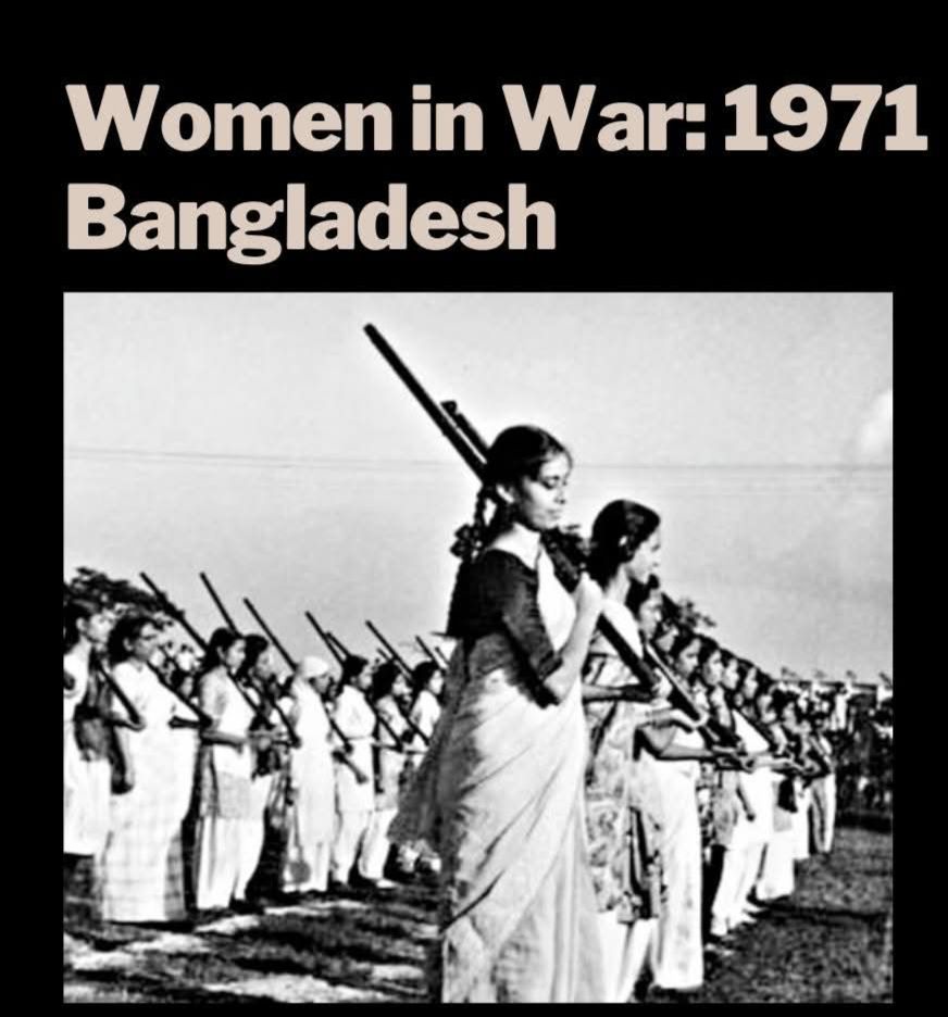 Women's contribution to the Bangladesh Liberation War