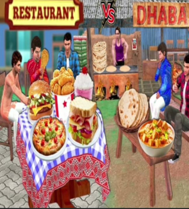 Street Food vs Restaurant Food