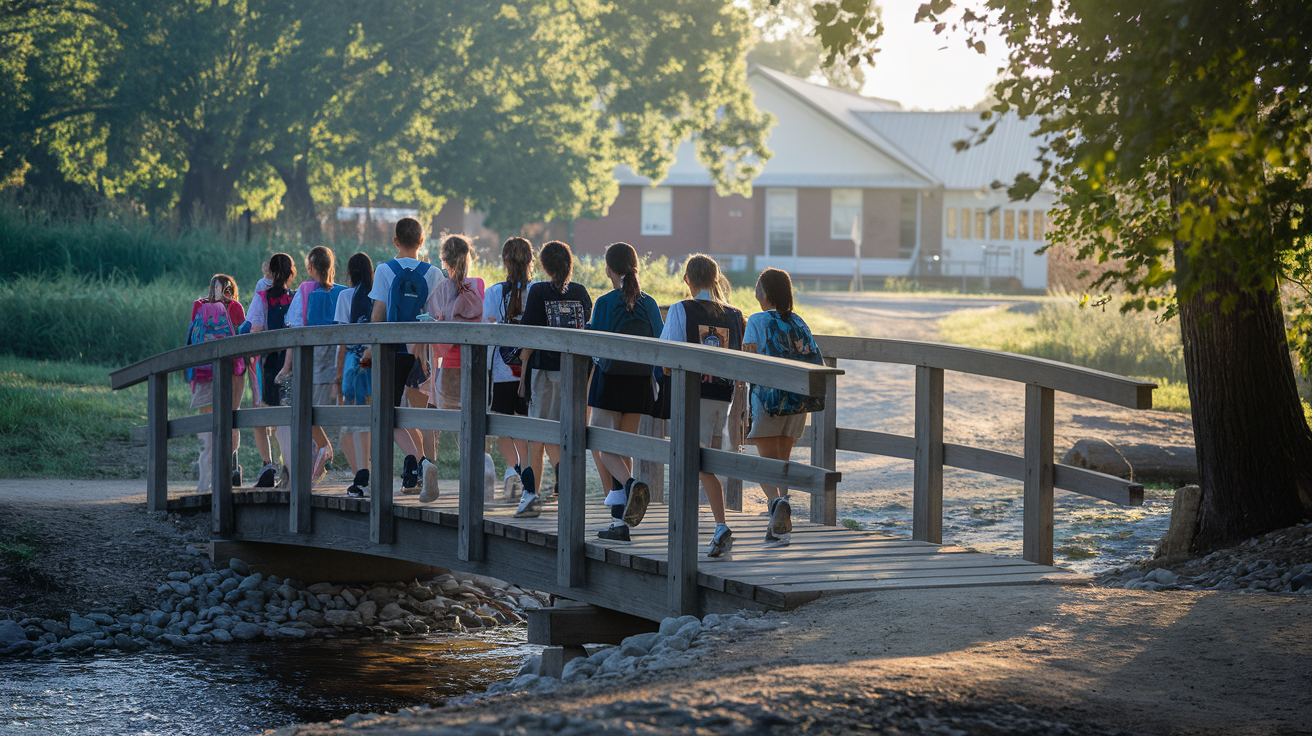A bridge for small-town and rural students