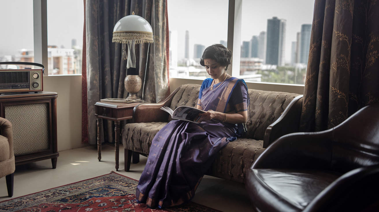 Urban amusement for housewives in India