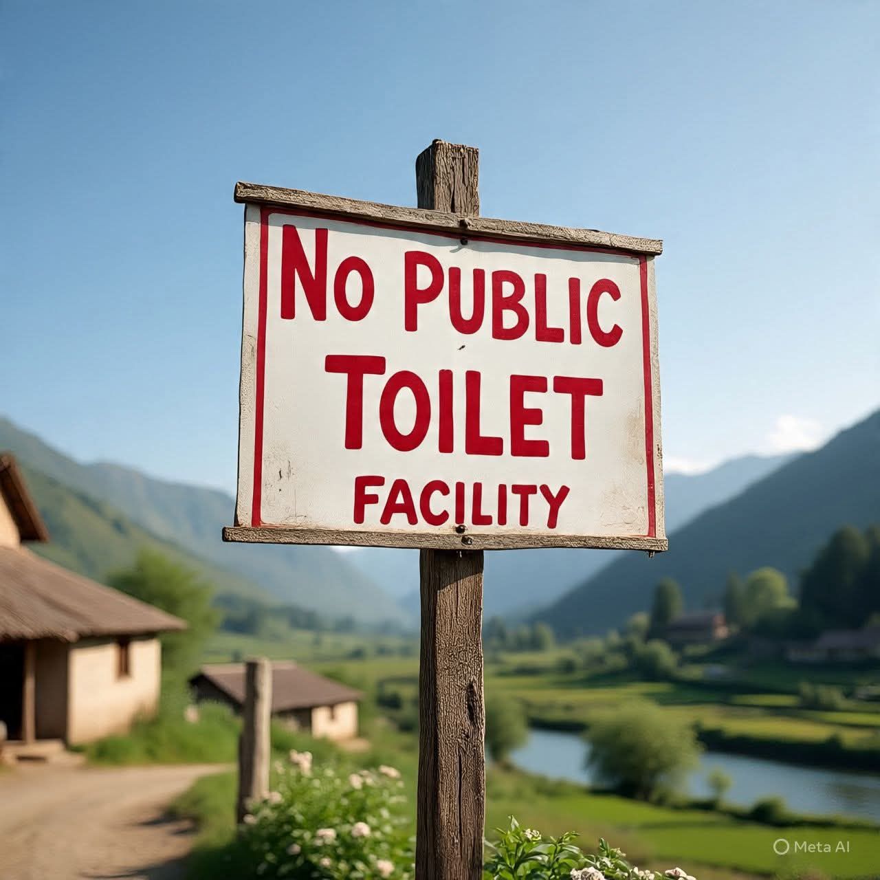 Toilet facilities in rural India