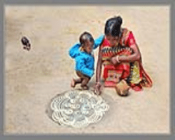 The Garra Tribe Culture in India