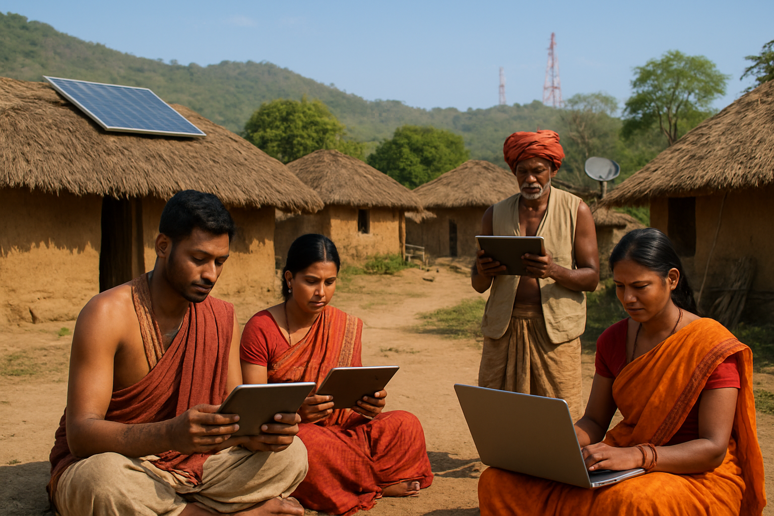 Digital Technology Solutions for Remote Tribal Areas