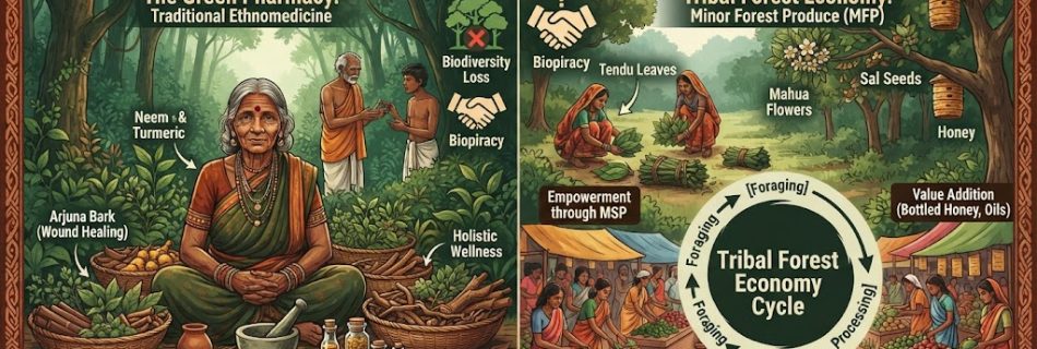 How Indian tribes depend on the forest