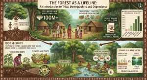 How Indian tribes depend on the forest